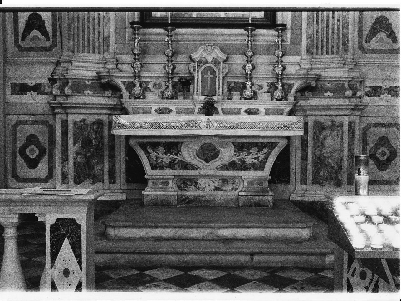 altare, opera isolata - bottega ligure (secondo quarto sec. XVIII)