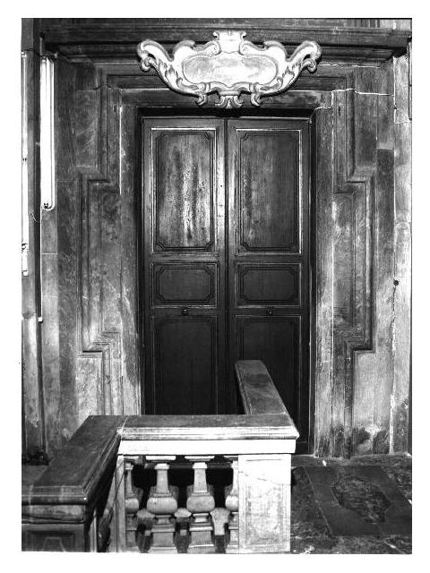 portale, opera isolata di Casella Giovanni Battista, Garvo Bernardo (ultimo quarto sec. XVII)