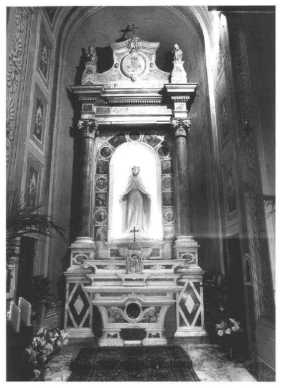 altare, opera isolata - bottega ligure (sec. XVIII, sec. XIX)