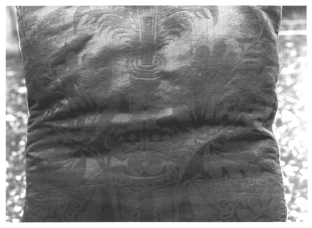 cuscino, opera isolata - manifattura ligure (prima metà, prima metà sec. XVIII, sec. XVIII)