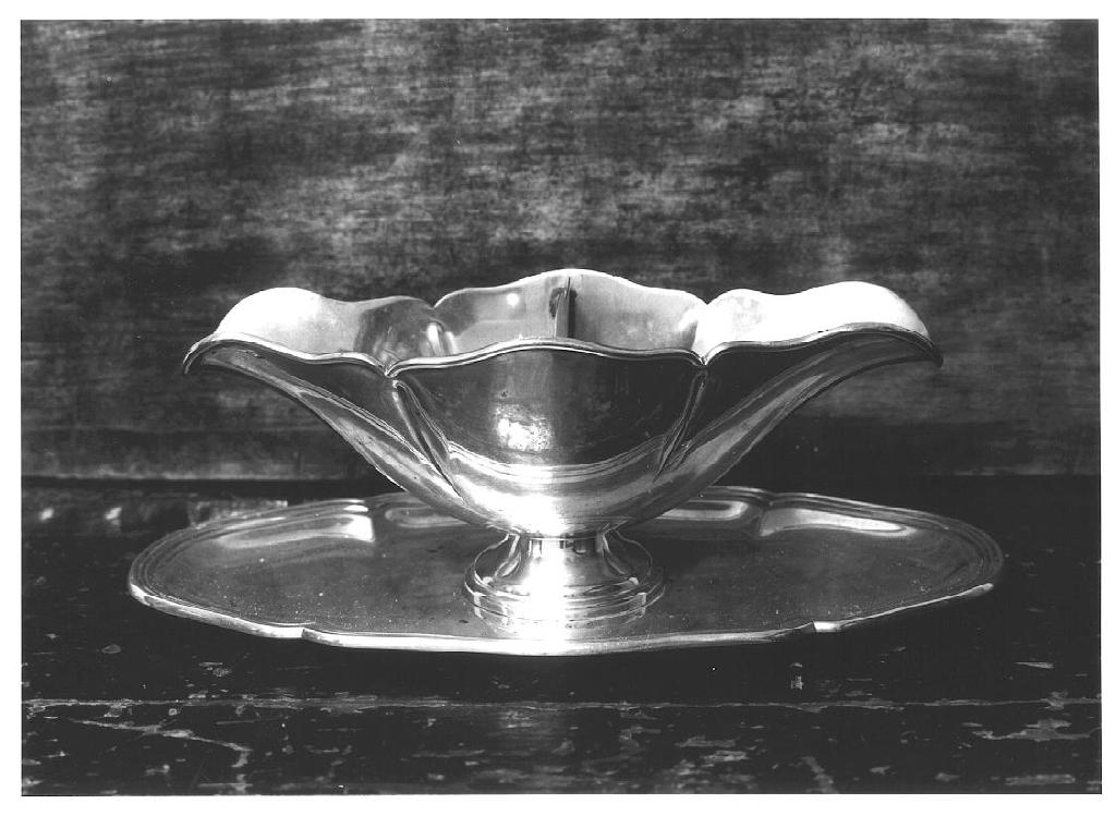 servizio cerimoniale da battesimo, opera isolata - PRODUZIONE LIGURE (primo quarto sec. XX)