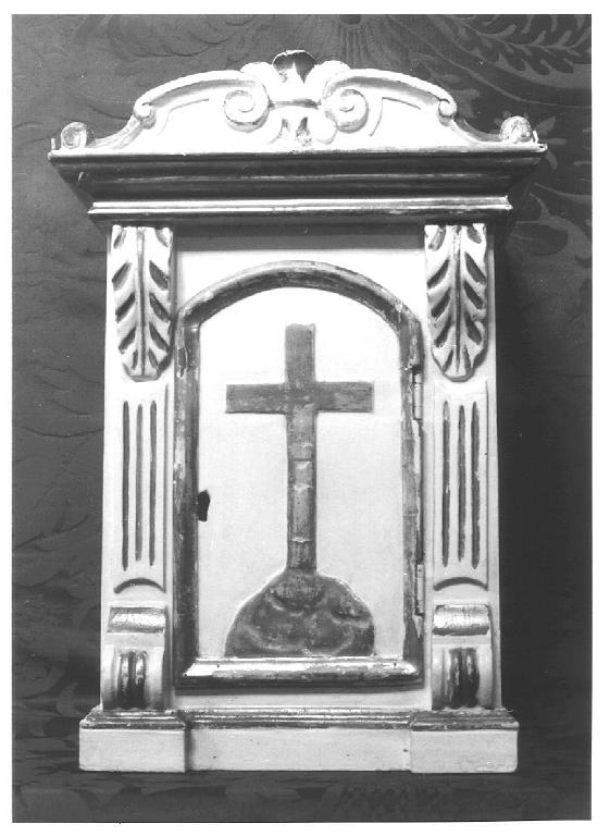 tabernacolo portatile, opera isolata - ambito ligure (seconda metà sec. XIX)