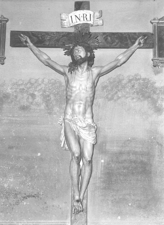 Cristo crocifisso (crocifisso, opera isolata) di Bissoni Domenico detto Veneziano (bottega) (inizio sec. XVII)