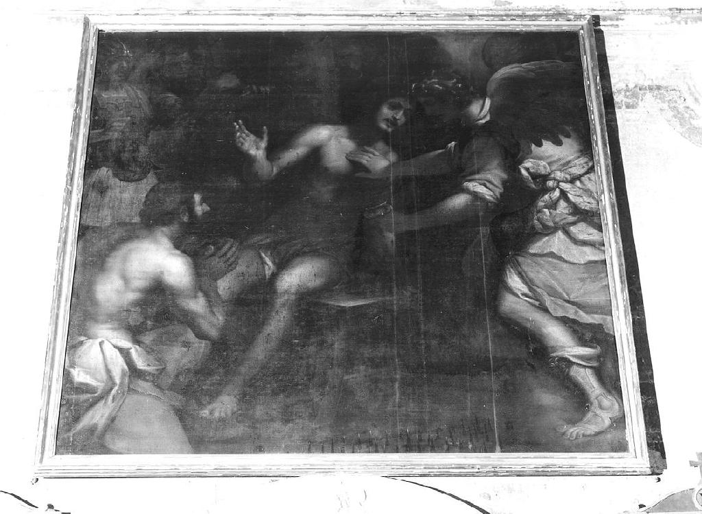 scena di martirio (dipinto, opera isolata) di Paggi Giovanni Battista (fine sec. XVI)