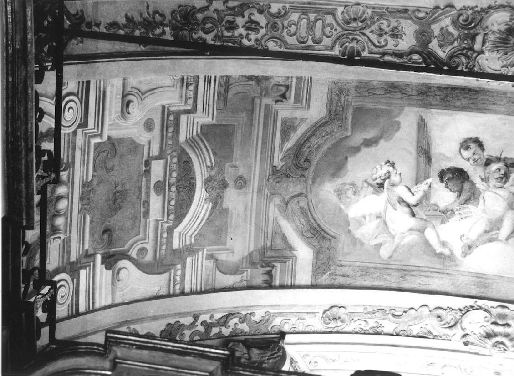 QUADRATURA ARCHITETTONICA (dipinto, ciclo) di Leoncini Andrea (metà sec. XVIII)
