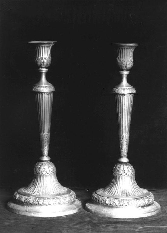 candeliere, serie - PRODUZIONE GENOVESE (primo quarto sec. XIX)