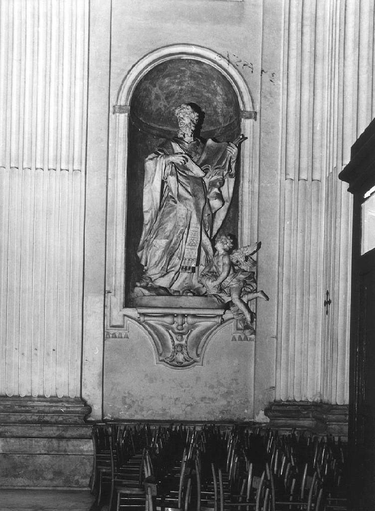 Sant'Atanasio (statua, ciclo) di Schiaffino Francesco Maria, Carlone Diego Francesco (secondo quarto sec. XVIII)