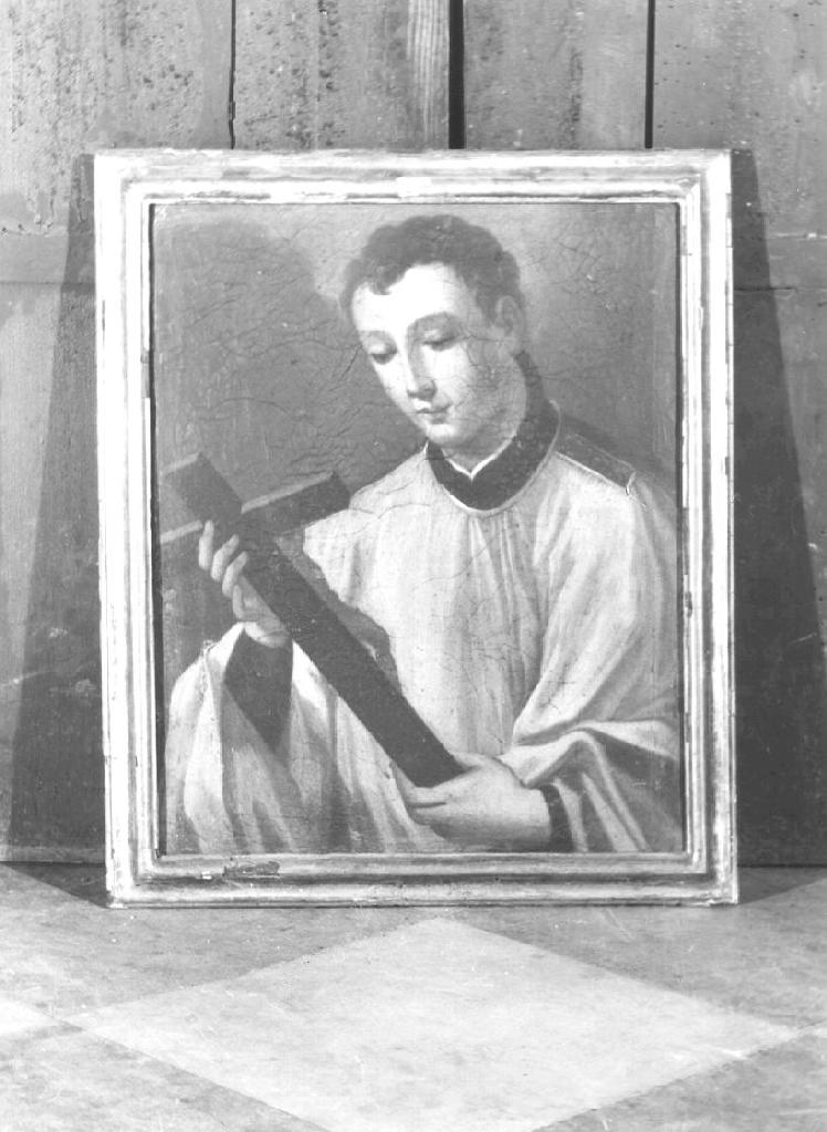 SAN LUIGI GONZAGA (dipinto, opera isolata) - ambito ligure (sec. XVII)