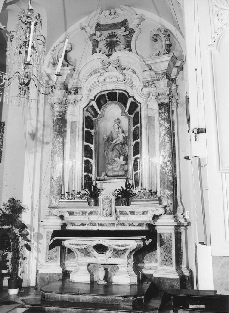 altare, opera isolata di Bocciardo Pasquale (attribuito) (terzo quarto sec. XVIII)