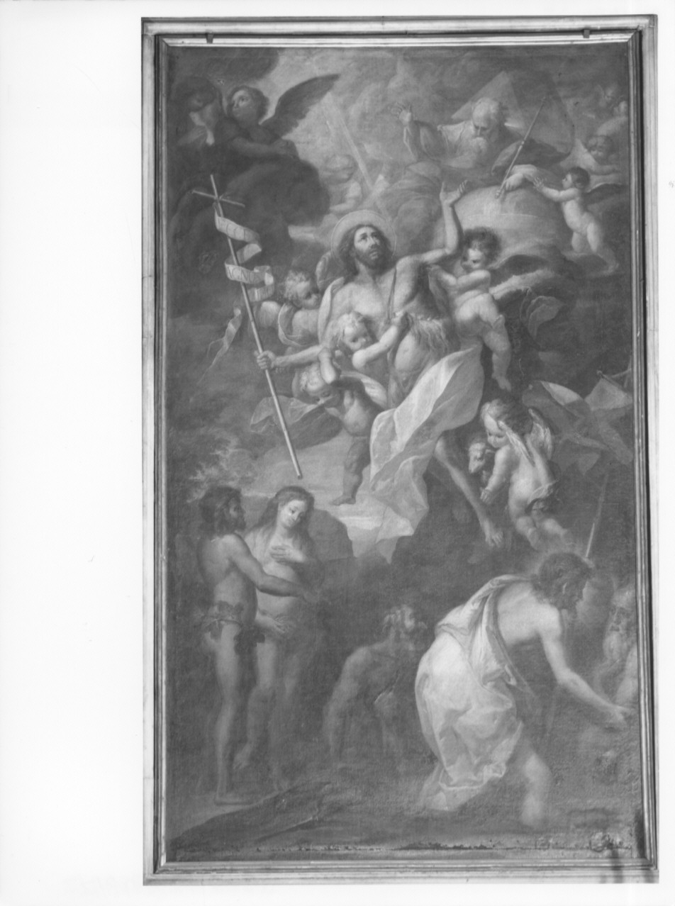 Assunzione di San Giovanni Battista (dipinto, opera isolata) di Brusco Paolo Gerolamo detto Bruschetto (inizio sec. XIX)
