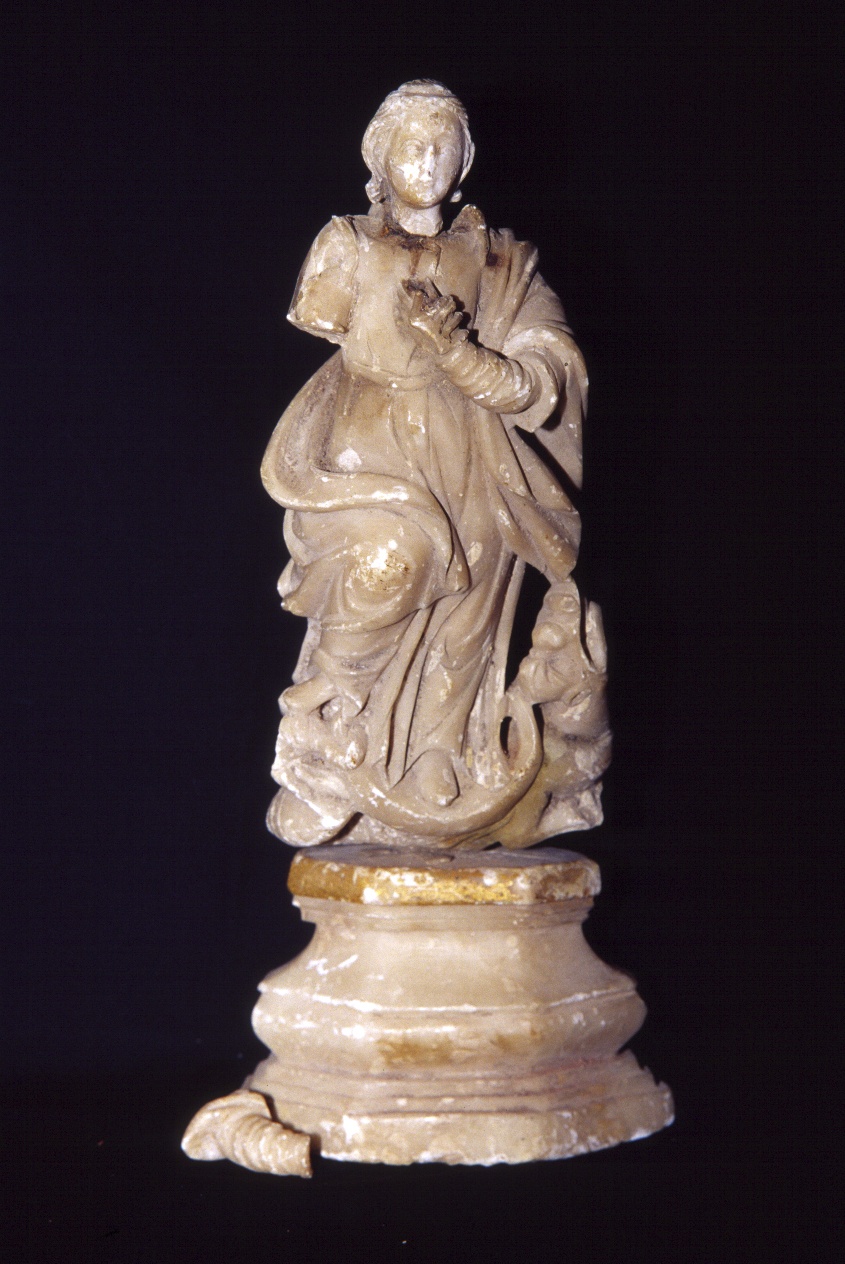 MADONNA IMMACOLATA (statua, opera isolata) - ambito ligure (seconda metà sec. XVII)