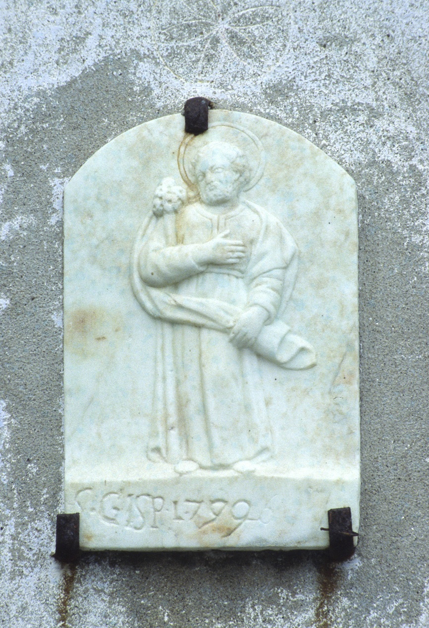 SAN GIUSEPPE (rilievo, opera isolata) - bottega ligure (fine sec. XVIII)