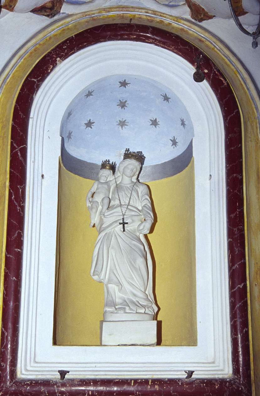 Madonna con Bambino (gruppo scultoreo, opera isolata) - ambito ligure (primo quarto sec. XX)