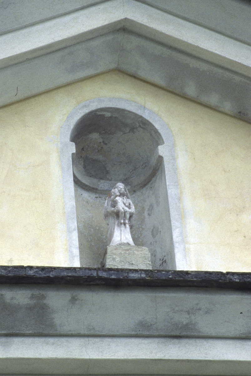 Madonna con Bambino (statuetta, opera isolata) - bottega ligure (fine sec. XIX)