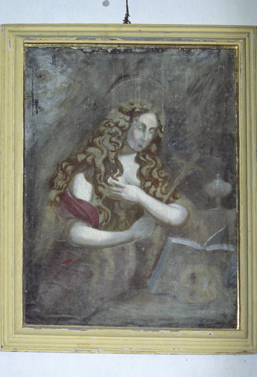 SANTA MARIA MADDALENA PENITENTE (dipinto, opera isolata) - ambito ligure (prima metà sec. XVII)