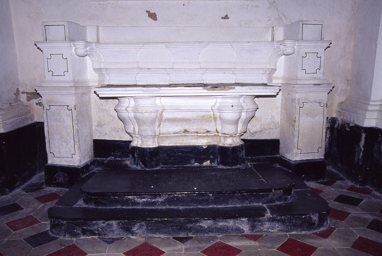altare, opera isolata - bottega ligure (fine/inizio secc. XVIII/ XIX)