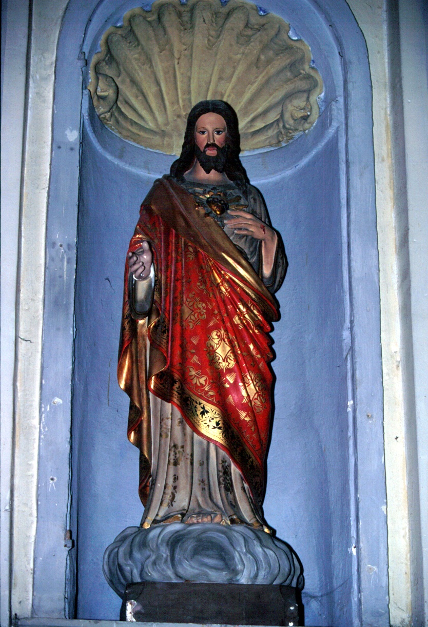 Sacro Cuore di Gesù (statua, opera isolata) - ambito ligure (seconda metà sec. XIX)