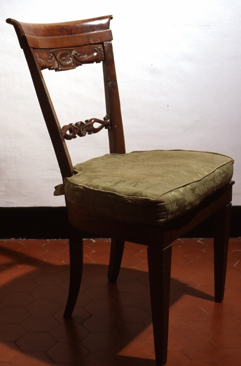 sedia, serie - ambito ligure (fine/inizio secc. XVIII/ XIX)