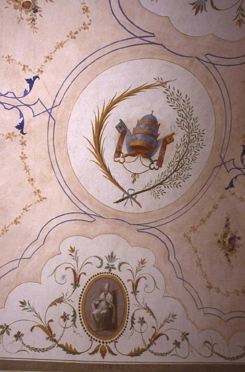 elementi decorativi (dipinto, complesso decorativo) di Brusco Angelo Stefano (primo quarto sec. XIX)