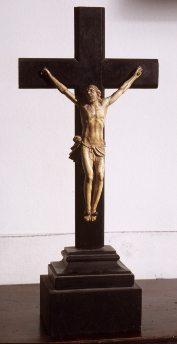 croce d'altare, opera isolata - ambito ligure (seconda metà sec. XIX)