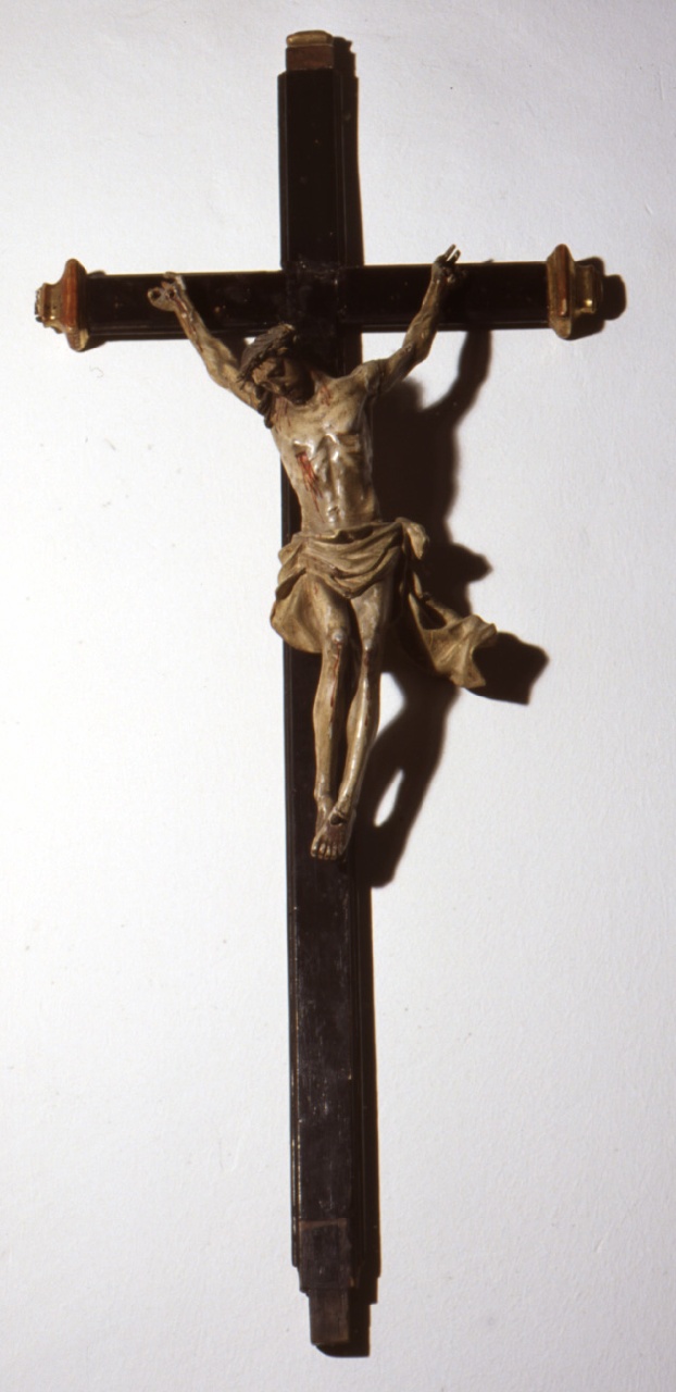 Cristo Crocifisso (crocifisso, opera isolata) - ambito ligure (prima metà sec. XVIII)
