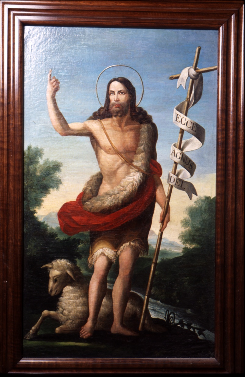 San Giovanni Battista (dipinto, opera isolata) - ambito ligure (sec. XX)