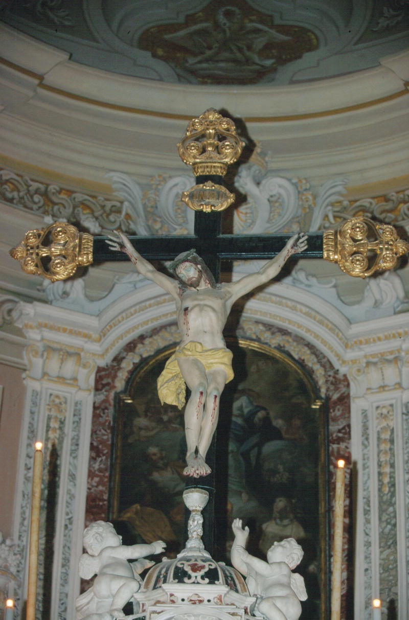 Cristo crocifisso (crocifisso, opera isolata) - ambito ligure (prima metà sec. XIX)
