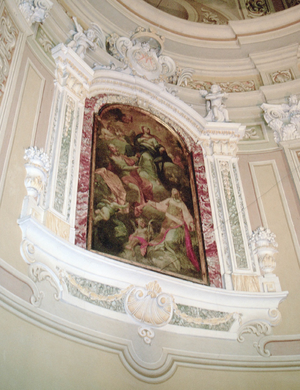 decorazione plastica, insieme di Belmonte Domenico (bottega) (ultimo quarto sec. XVIII)