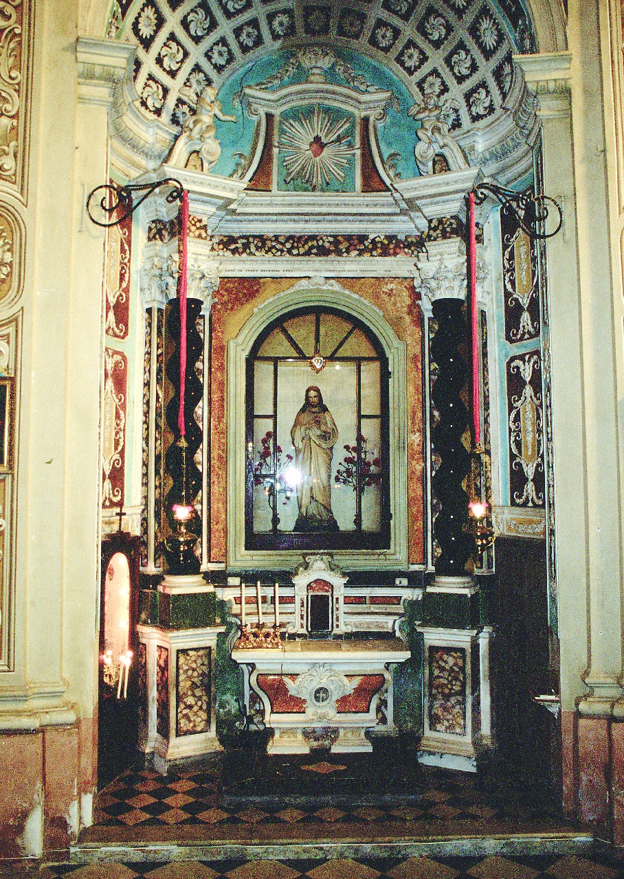 altare, insieme di Belmonte Domenico (bottega) (ultimo quarto sec. XVIII)