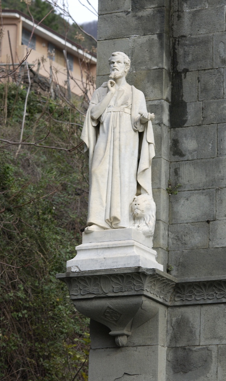 SAN MARCO (statua, opera isolata) - produzione toscana (inizio sec. XX)