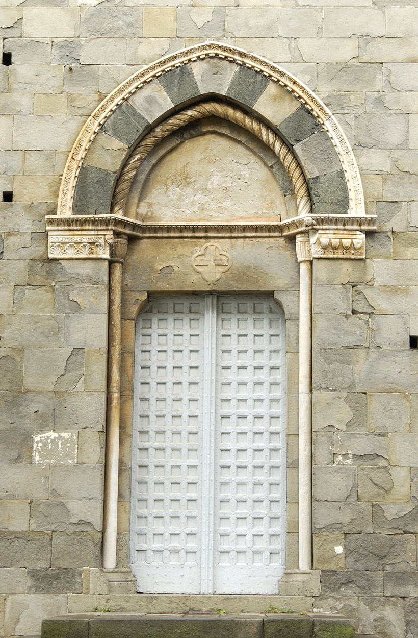 portale, insieme - bottega ligure (metà sec. XIV)