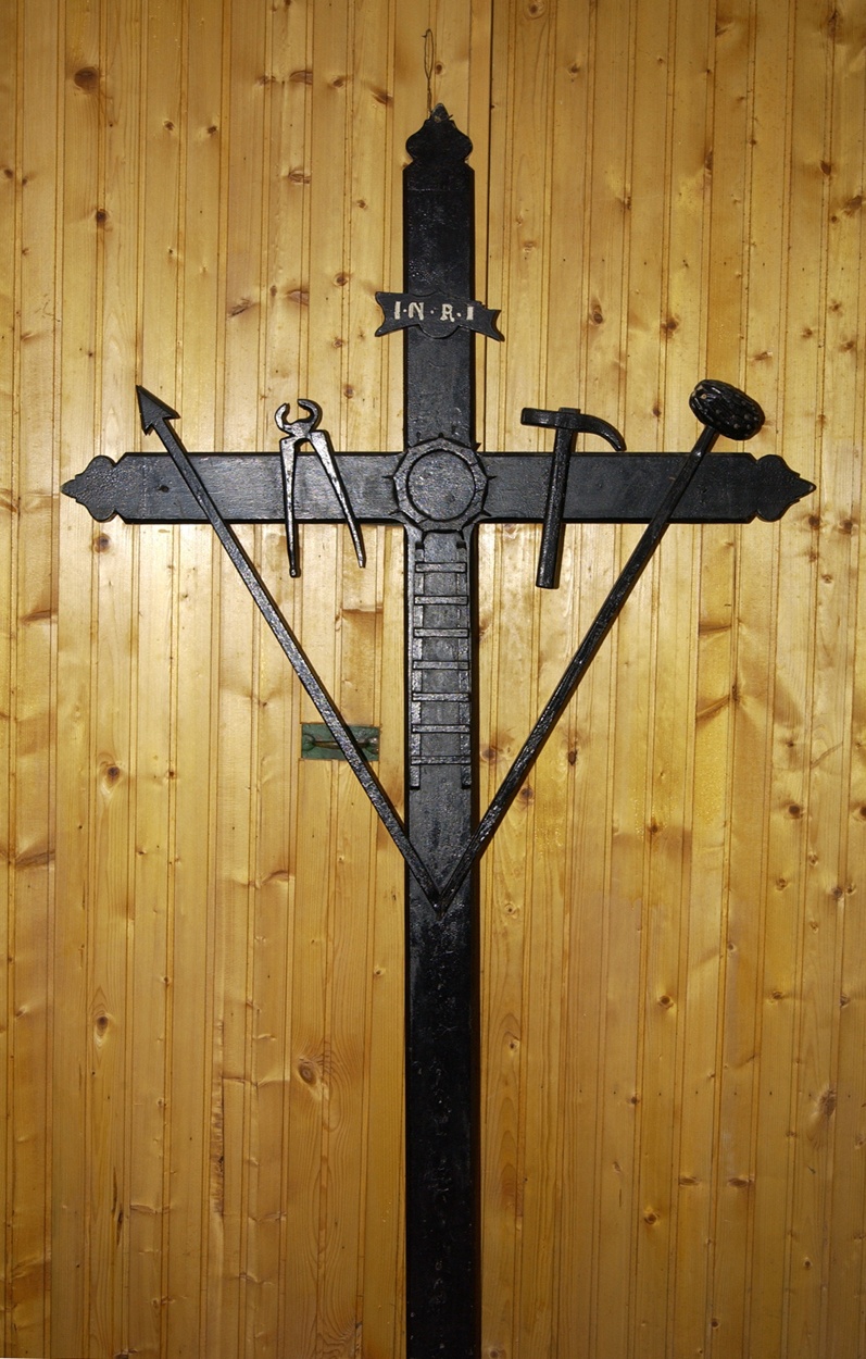 croce processionale, opera isolata - PRODUZIONE LIGURE (primo quarto sec. XIX)