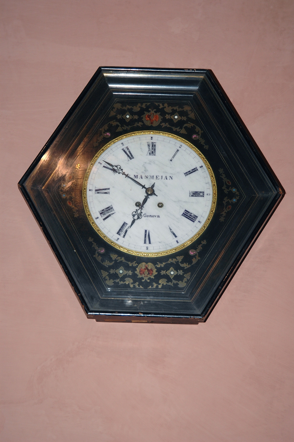 orologio, opera isolata - PRODUZIONE GENOVESE (metà sec. XIX)