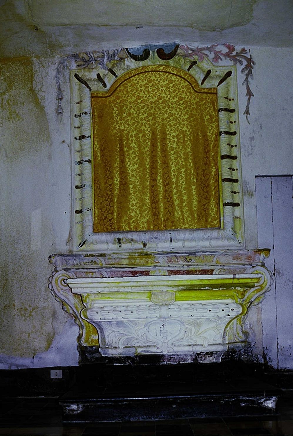 altare, opera isolata - ambito ligure (prima metà sec. XVIII)
