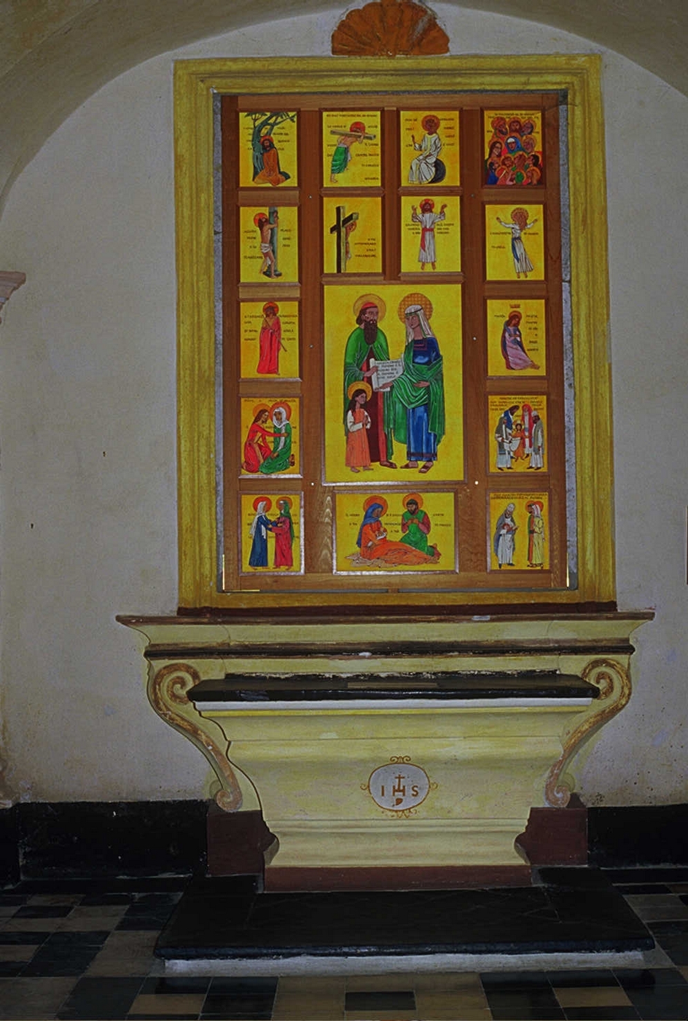 altare, opera isolata - ambito ligure (seconda metà sec. XVIII)