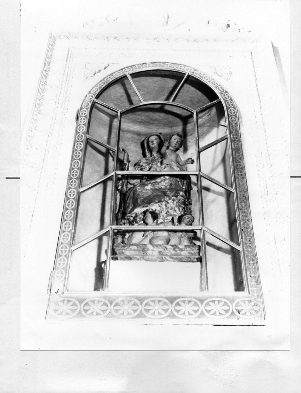 Madonna del Rosario (statua, opera isolata) - bottega ligure (metà sec. XIX)