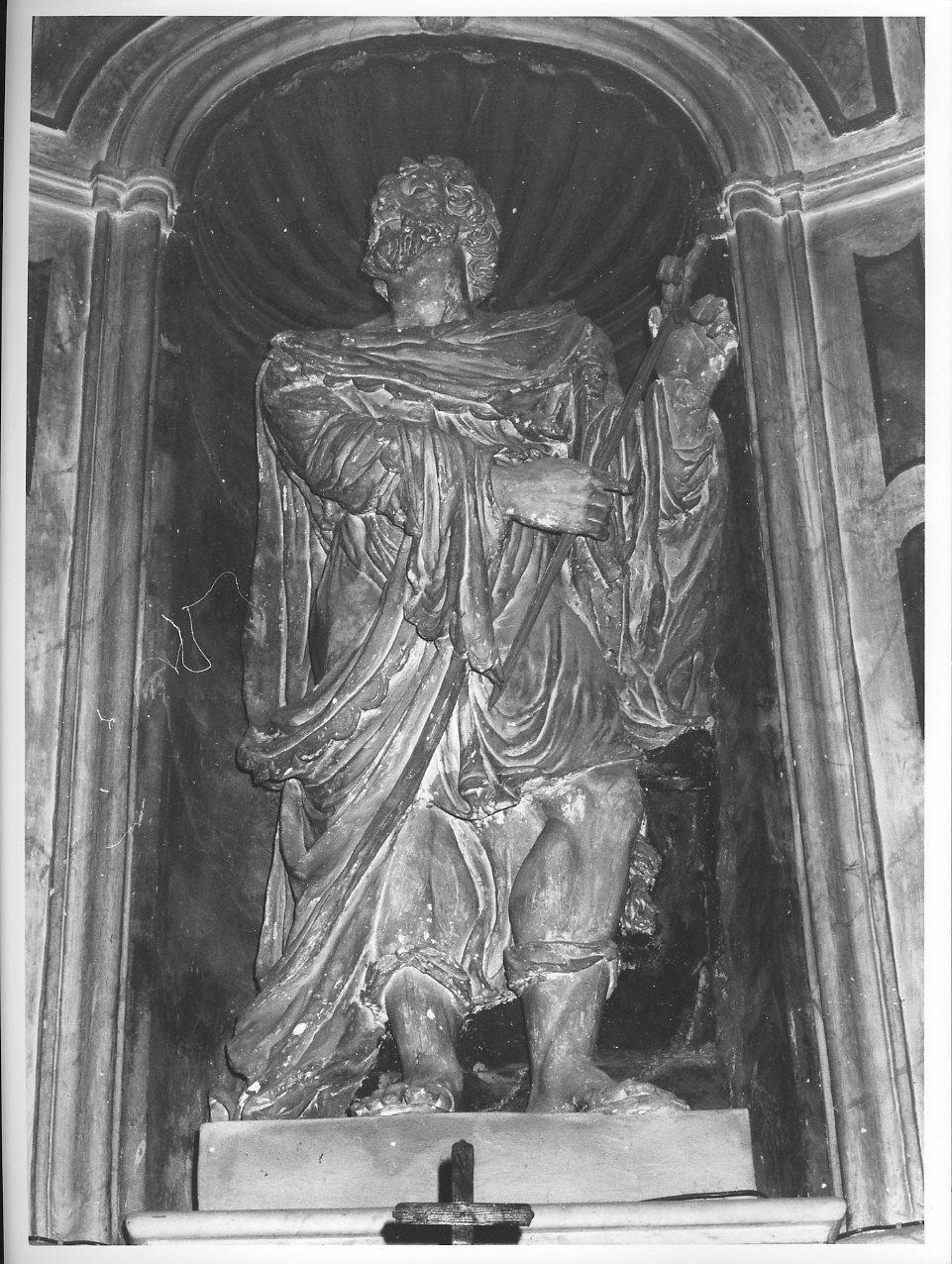San Paolo Apostolo (statua, opera isolata) - bottega italiana (sec. XIX)
