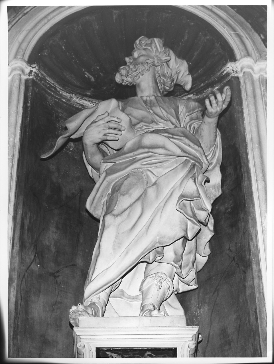 Malachia (statua, opera isolata) - bottega italiana (sec. XVIII)