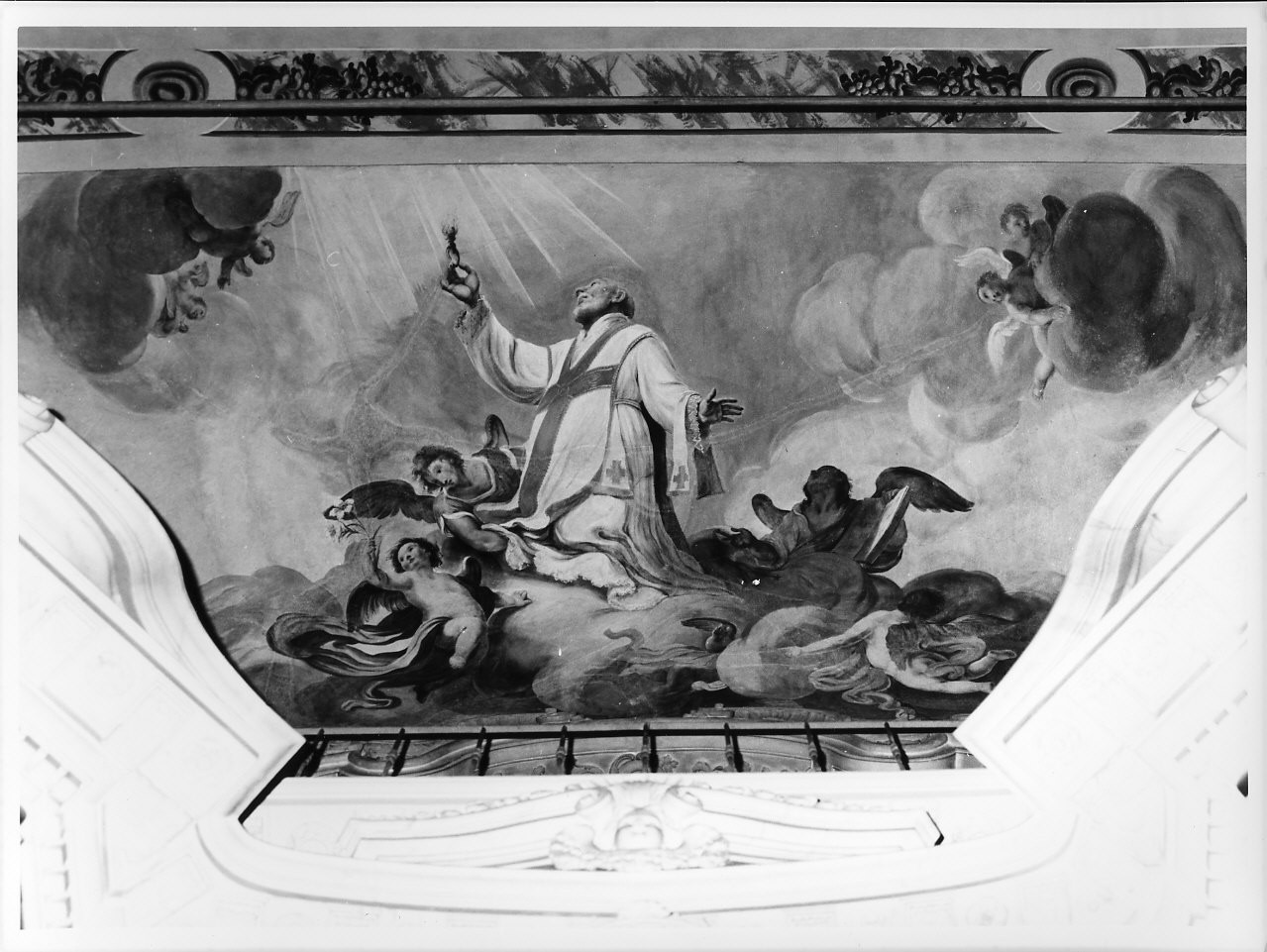 estasi di San Filippo Neri (dipinto, opera isolata) - ambito italiano (fine sec. XVIII)