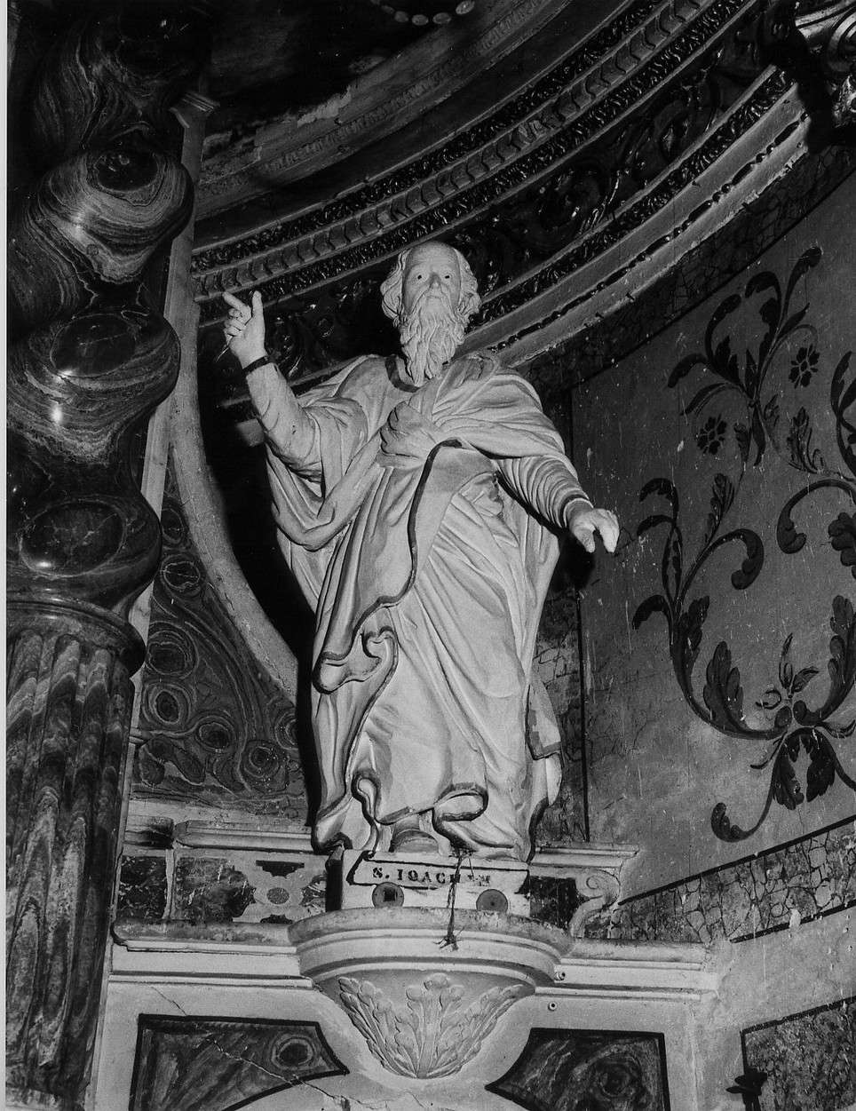 San Gioacchino (statua, opera isolata) - bottega ligure (fine sec. XVIII)