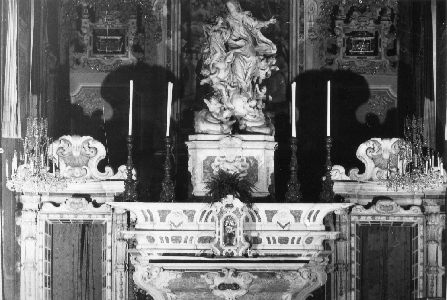 portale, elemento d'insieme di Schiaffino Francesco Maria (prima metà sec. XVIII)