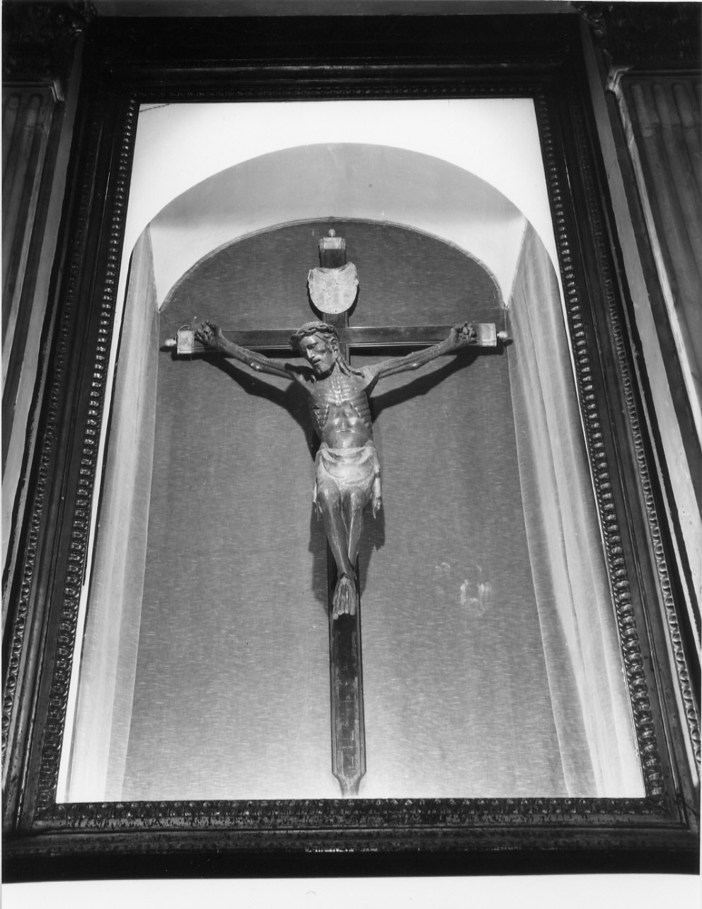 Cristo (scultura, elemento d'insieme) - bottega italiana (sec. XIX)