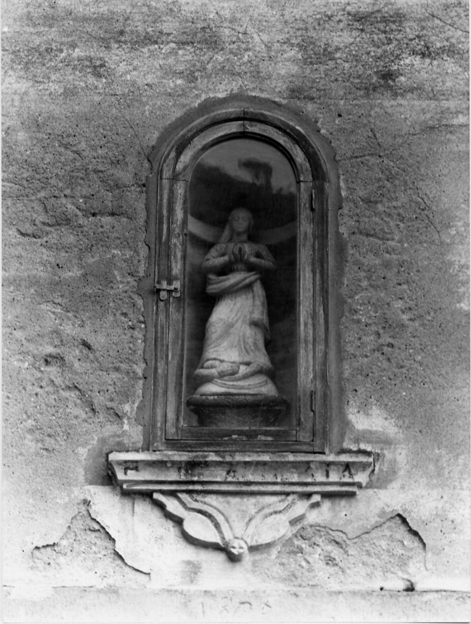 Madonna Immacolata (scultura, opera isolata) - bottega ligure (secc. XVII/ XVIII)