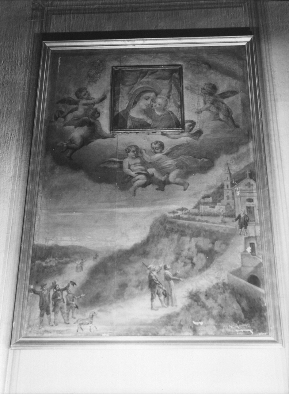 Madonna del Buon Consiglio (dipinto, elemento d'insieme) - ambito italiano (sec. XV)