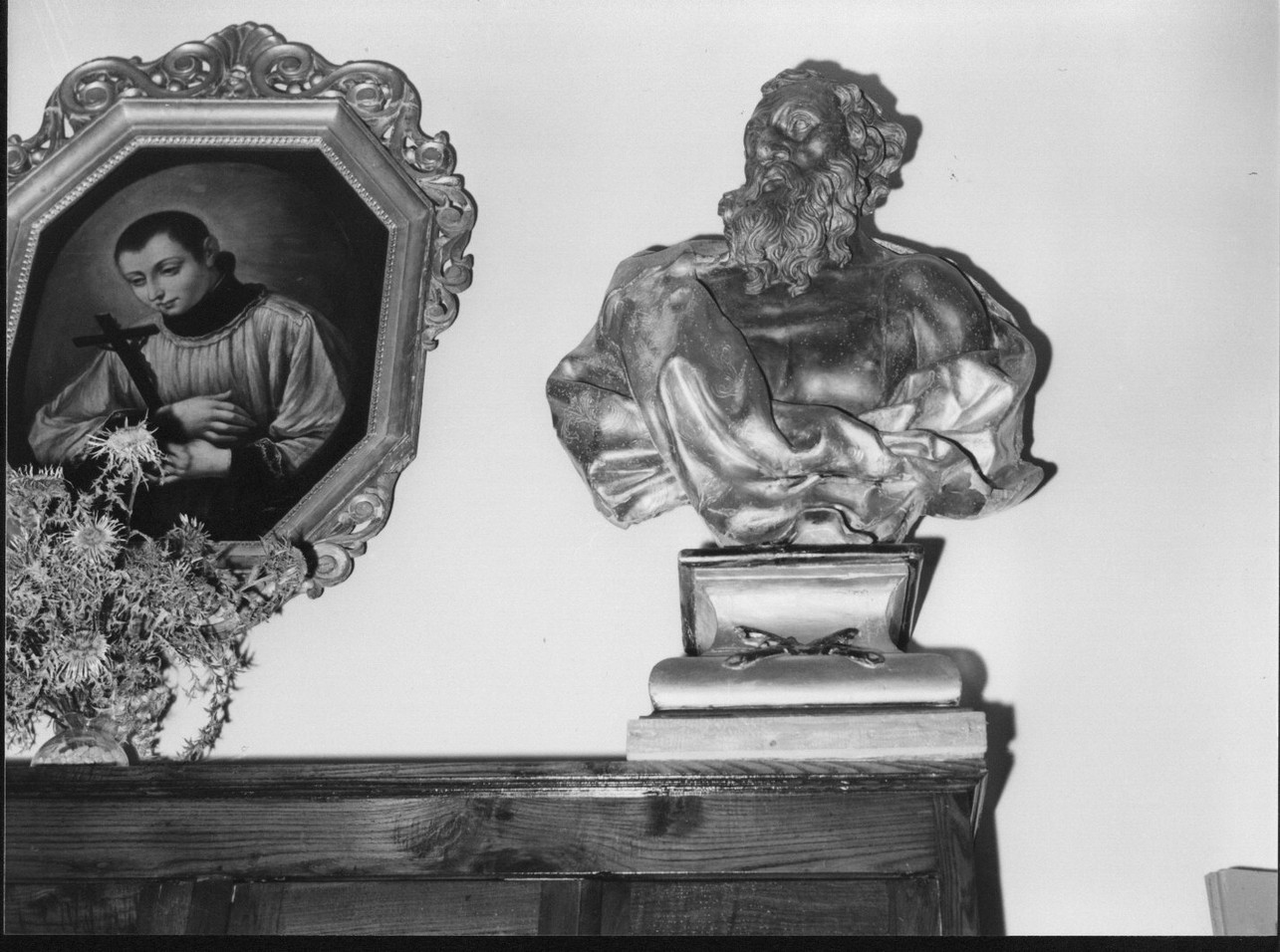 Sant'Andrea (scultura, coppia) - bottega ligure (prima metà sec. XVIII)