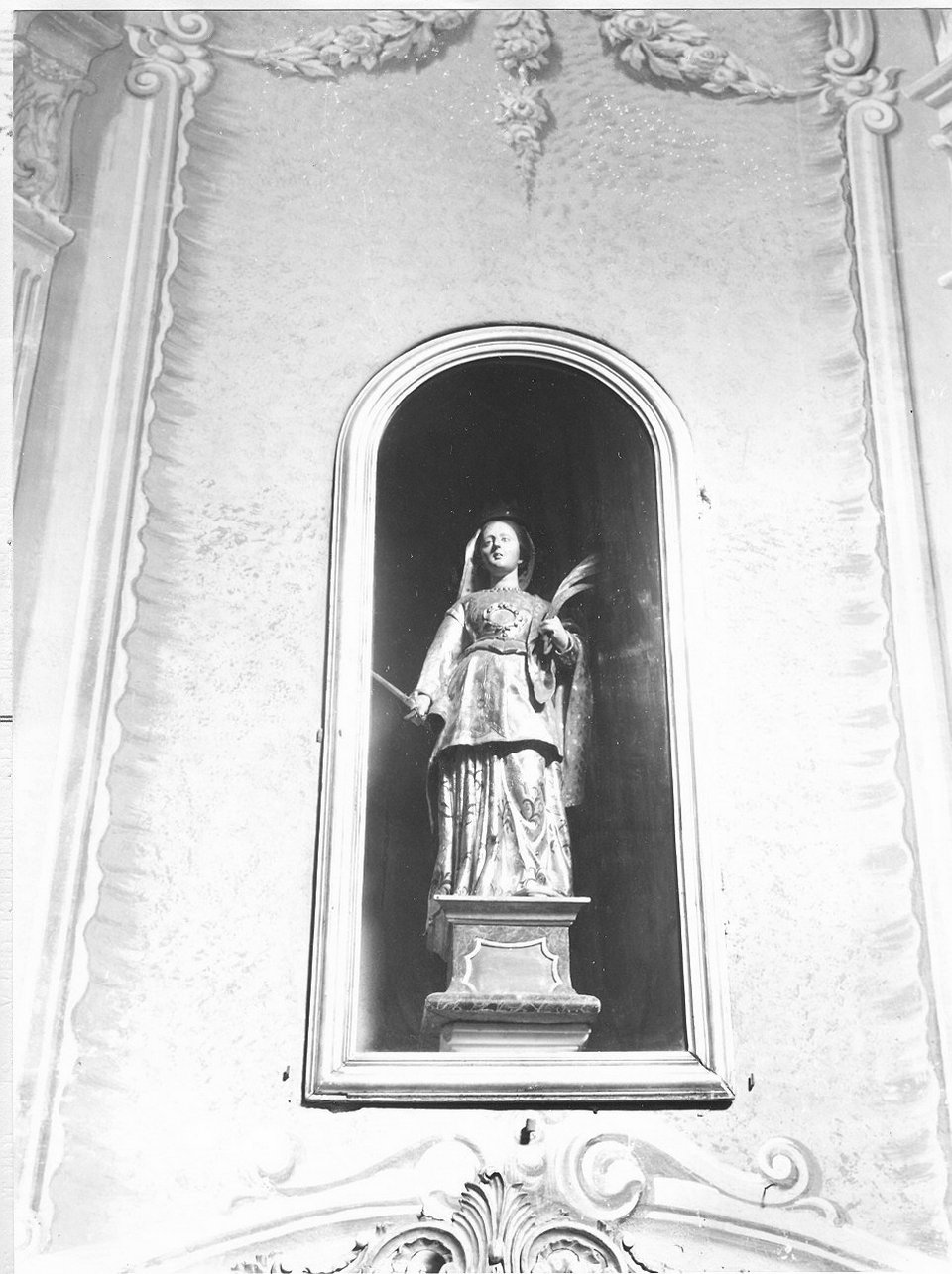 Santa Vittoria (statua, opera isolata) - bottega ligure (sec. XVIII)
