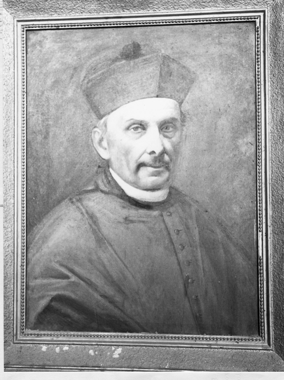 ritratto a mezza figura di vescovo (dipinto, opera isolata) - ambito italiano (fine sec. XIX)