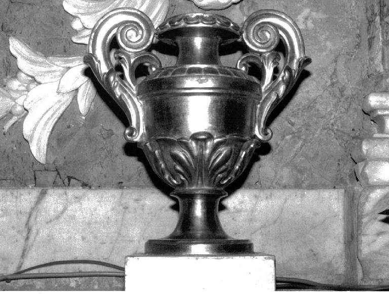 vaso da fiori, serie - bottega ligure (sec. XIX)