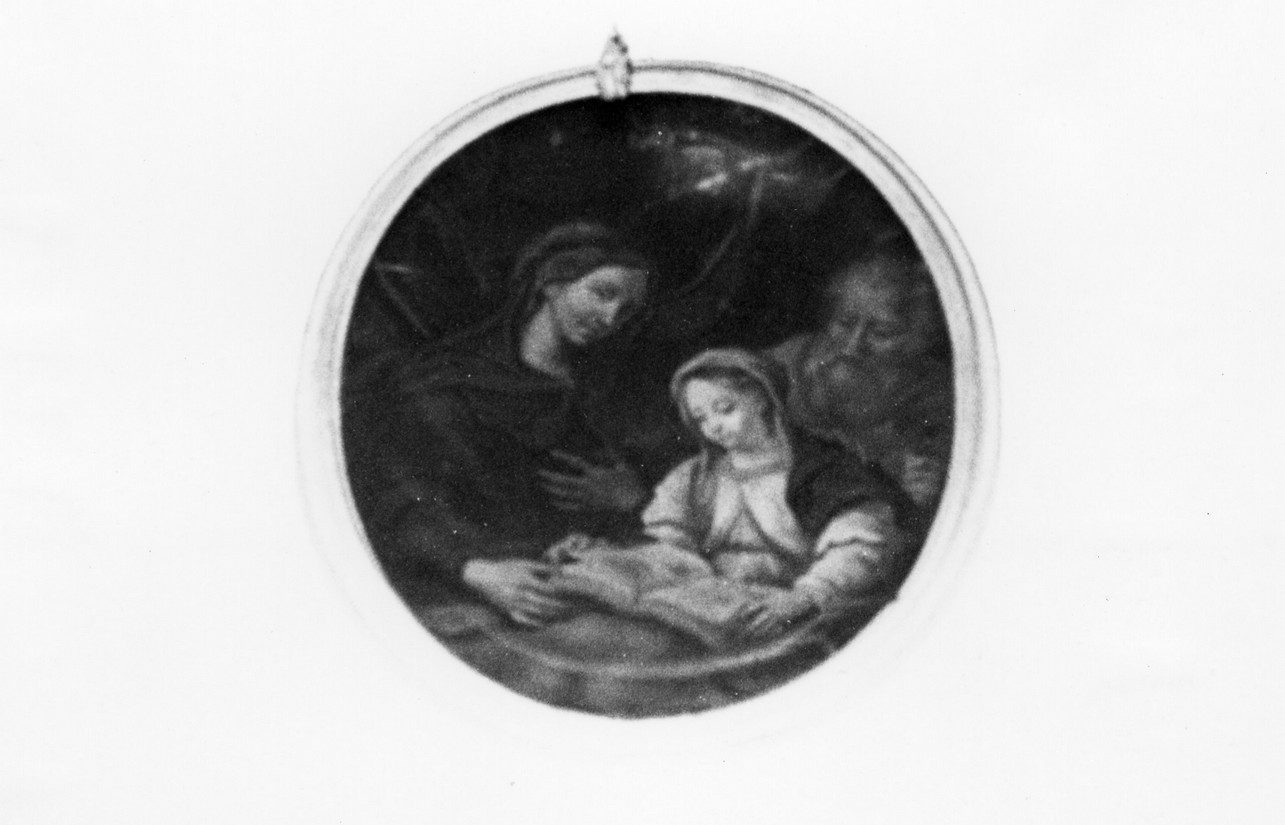 educazione di Maria Vergine (dipinto, opera isolata) - ambito ligure (inizio sec. XVIII)