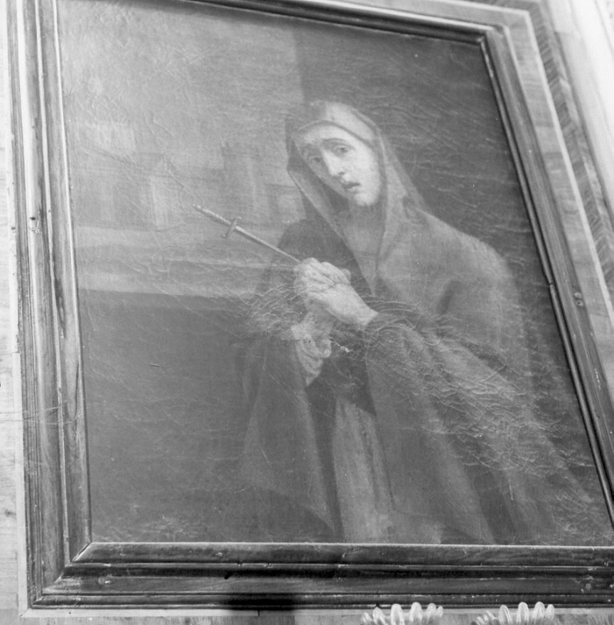 Madonna Addolorata (dipinto, opera isolata) - ambito toscano (seconda metà sec. XVI)